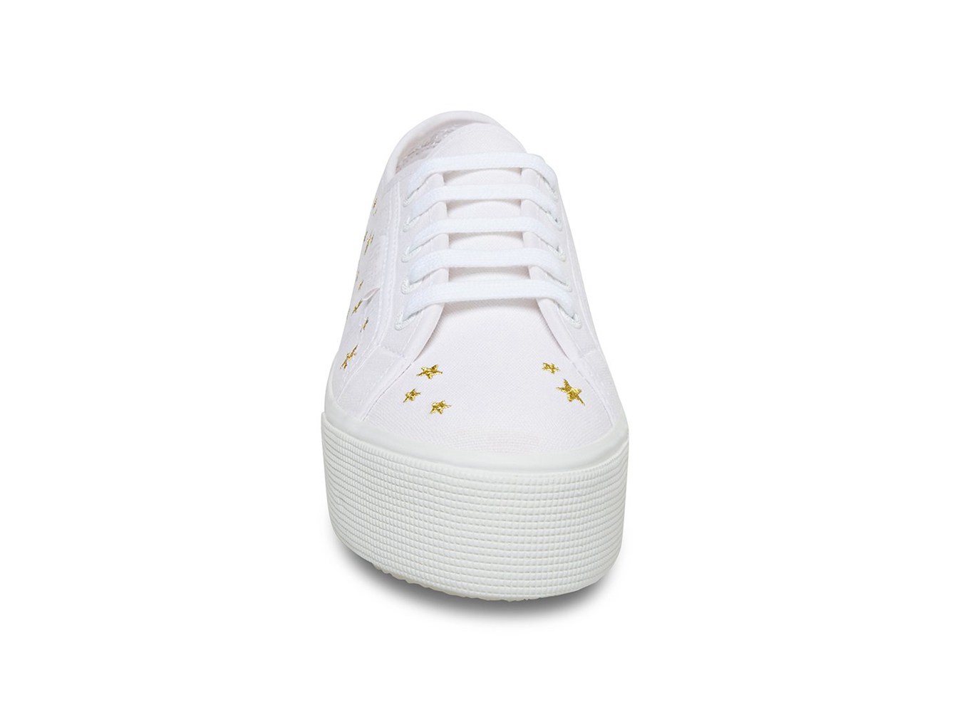 Espadrille Feminino Branco - Superga 2790 Embroidery - ICJKZ-4763